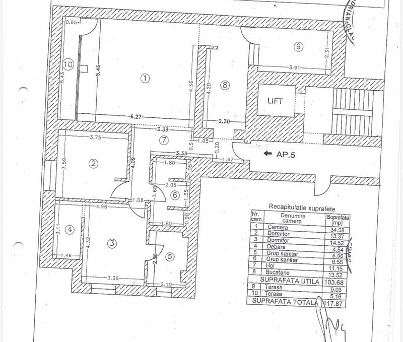 Floreasca /Georges Bizet Apartament 3 camere de vanzare